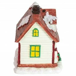 Northlight 6.5" White LED Lighted Cottage House Christmas Village Decoration 10 Northlight 6.5" White LED Lighted Cottage House Christmas Village Decoration -Northlight Shop northlight20dw92548 4 22939.1665000984