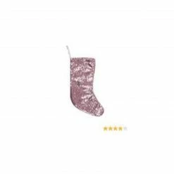 Northlight 17.5" Pink And White Shiny Sequins Hanging Christmas Stocking -Northlight Shop northlight20hm14690 03 43054.1599787105