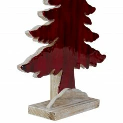 Northlight 10.5" Red And White Stained Forest Tree Christmas Tabletop Decor -Northlight Shop northlight20lk26772 3 16484.1601636822