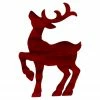 Northlight 8" Glossy Red Standing Reindeer Christmas Decoration