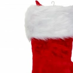 Northlight 20" Traditional Red With White Cuff Hanging Christmas Stocking -Northlight Shop northlight 510006go 3 69398.1588350656