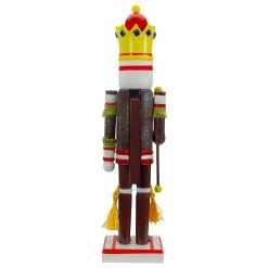 Northlight 14" Tootsie Roll Wooden Christmas Nutcracker Figure With Scepter -Northlight Shop northlight 97167 3 updated 24382.1621015371