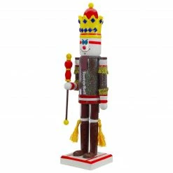 Northlight 14" Tootsie Roll Wooden Christmas Nutcracker Figure With Scepter -Northlight Shop northlight 97167 4 updated 94265.1621015370