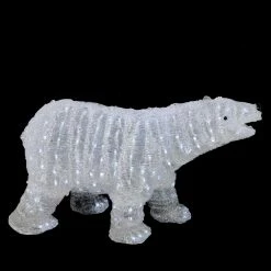 Northlight 28" Lighted Commercial Grade Acrylic Polar Bear Christmas Display Decoration -Northlight Shop northlight a85643 3 38533.1600824030
