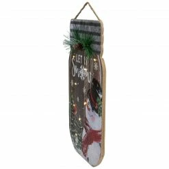 Northlight 13.5" Battery Operated Mason Jar With Snowman "Let It Snow" Christmas Wall Sign -Northlight Shop northlight ac26837 2 sample 83000.1603850835