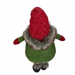 Northlight 25" Red, Green, And White Sitting Tabletop Female Gnome Christmas Decoration -Northlight Shop northlight ad26795 3 sample 84715.1665610439