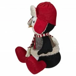 Northlight 12" Red, White, And Gray Sitting Winter Penguin Christmas Tabletop Decoration -Northlight Shop northlight ad26816 2 sample 23682.1665087802