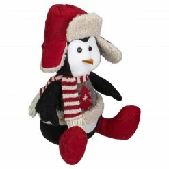 Northlight 12" Red, White, And Gray Sitting Winter Penguin Christmas Tabletop Decoration -Northlight Shop northlight ad26816 4 sample 06396.1665087802