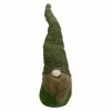 Northlight 21" Green Standing Gnome Christmas Figure With Bendable Hat