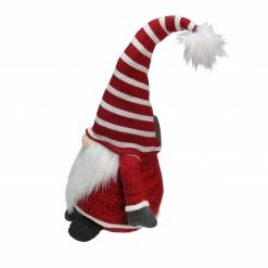 Northlight 15" Red And White Gnome With Striped Hat And Beard Christmas Decoration -Northlight Shop northlight am26639 boy 1 44988.1588406303