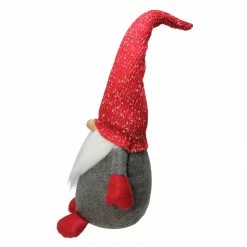 Northlight 29" Grey And Red Gnome With Tall Bendable Hat Christmas Decoration -Northlight Shop northlight am87009 2 41376.1588415322