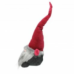 Northlight 15.75" Plush Red And Gray Velvet Santa Gnome Christmas Table Top Decoration 3 Northlight 15.75" Plush Red And Gray Velvet Santa Gnome Christmas Table Top Decoration -Northlight Shop northlight am87012 1 29011.1588415311