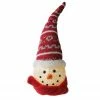 Northlight 11.75" LED Lighted Santa Snowman Head Christmas Table Top Decoration
