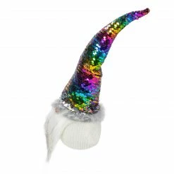 Northlight 13" Gnome With Rainbow And Silver Flip Sequin Hat Christmas Decoration 9 Northlight 13" Gnome With Rainbow And Silver Flip Sequin Hat Christmas Decoration -Northlight Shop northlight am87034 3 50546.1599700735
