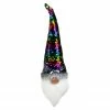 Northlight 13" Gnome With Rainbow And Silver Flip Sequin Hat Christmas Decoration