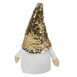 Northlight 12" Gnome With Gold And White Flip Sequin Hat Christmas Decoration -Northlight Shop northlight am87037 2 83045.1665433002