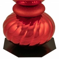 Northlight 54" Shiny Red And Glittered Topiary Finial Tower Commercial Christmas Decoration -Northlight Shop northlight ao93355 2 74390.1655136494