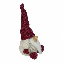 Northlight 15" Ivory And Red Chubby Smiling Gnome Plush Tabletop Christmas Figure -Northlight Shop northlight c85092 a 1 17811.1588406537