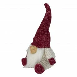 Northlight 15" Ivory And Red Chubby Smiling Gnome Plush Tabletop Christmas Figure -Northlight Shop northlight c85092 a 3 52174.1588406538