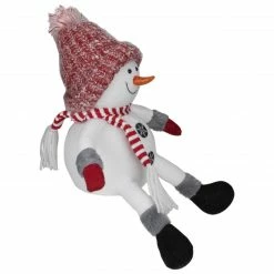 Northlight 16" Red And White Sitting Snowman Christmas Tabletop Decoration -Northlight Shop northlight cb89369 2 sample 19529.1665088080