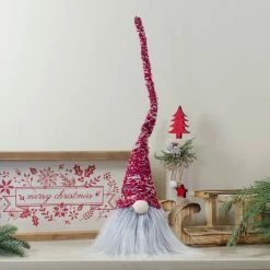 Northlight 18" Lighted Red And Gray Christmas Gnome Figure -Northlight Shop northlight cb89384 5 32809.1605666846