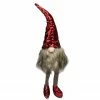 Northlight 8.5" Sitting Elf Christmas Decoration With Reversible Sequin Hat