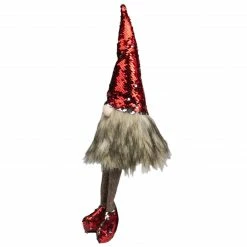 Northlight 8.5" Sitting Elf Christmas Decoration With Reversible Sequin Hat -Northlight Shop northlight de87756 3 sample 19345.1665610741