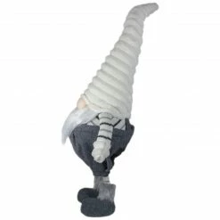 Northlight 25" White And Gray Standing Gnome Tabletop Christmas Decoration 7 Northlight 25" White And Gray Standing Gnome Tabletop Christmas Decoration -Northlight Shop northlight de87772 4 sample 44768.1665611631