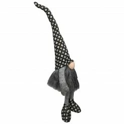 Northlight 18" Gray And Black Sitting Tabletop Gnome Christmas Decoration -Northlight Shop northlight de87773 2 sample 85885.1605666851