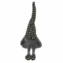 Northlight 18" Gray And Black Sitting Tabletop Gnome Christmas Decoration -Northlight Shop northlight de87773 4 sample 49159.1605666851