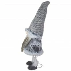 Northlight 17" Gray And Beige Standing Gnome Tabletop Christmas Decoration -Northlight Shop northlight de87775 4 sample 69656.1603850824