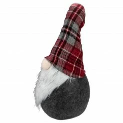 Northlight 25" Red And Gray Plaid Gnome Sitting Tabletop Figure Christmas Decoration -Northlight Shop northlight de89499 2 sample 24229.1608347581