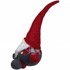 Northlight 18" Red And Gray Chubby Gnome Sitting Figure Christmas Decoration -Northlight Shop northlight de89510 4 sample 95269.1605666851