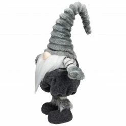 Northlight 18" Gray And White Bouncy Gnome Tabletop Figure Christmas Decoration -Northlight Shop northlight de89524 2 sample 51139.1602812977