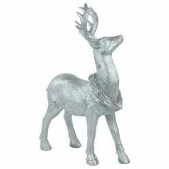 Northlight 10.75" Silver Reindeer Glittered Christmas Tabletop Decoration -Northlight Shop northlight dw15113b 3 33333.1662805509