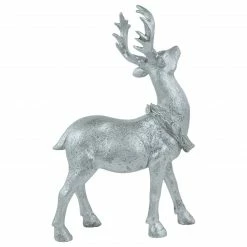 Northlight 10.75" Silver Reindeer Glittered Christmas Tabletop Decoration -Northlight Shop northlight dw15113b 4 87134.1662805509