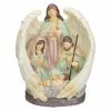 Northlight 11.25” Holy Family And Angel Christmas Nativity Decoration