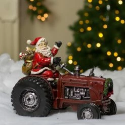 Northlight 11" Rustic Santa Claus On Tractor Tabletop Christmas Figure -Northlight Shop northlight dw27711 4 69131.1665087797