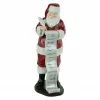 Northlight 14.5" Santa With Naughty Or Nice List Christmas Decoration