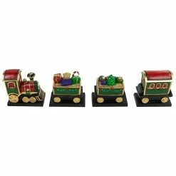 Northlight Set Of 4 Merry Christmas Train Stocking Holders 4.75" -Northlight Shop northlight dw94221 4 21120.1660758128