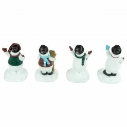 Northlight Set Of 4 Glittered Snowman Christmas Stocking Holders 6.75" -Northlight Shop northlight dw94224 4 33369.1660844692