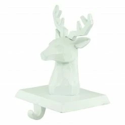 Northlight Set Of 2 White Reindeer Head Christmas Stocking Holders 6" -Northlight Shop northlight dw94232 3 33360.1660758138