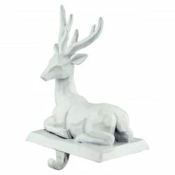 Northlight Set Of 2 White Reindeer Christmas Stocking Holders 7" -Northlight Shop northlight dw94234 320copy 81046.1660758151
