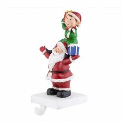 Northlight 8.75" Santa And Elf Christmas Stocking Holder -Northlight Shop northlight dw94235 320copy 98650.1665087770