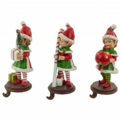 Northlight Set Of 3 Christmas Elves Stocking Holders 8.5" -Northlight Shop northlight dw94236 2 85572.1664379081