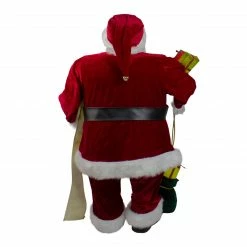 Northlight 32" Traditional Santa Claus With Gift Bag And List Christmas Figure -Northlight Shop northlight e76424 2 74171.1665590922