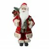 Northlight 18" Red And White Standing Santa Claus Christmas Figure