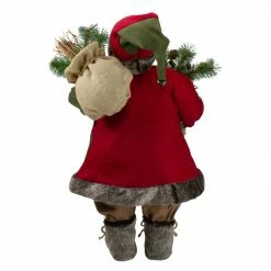 Northlight 24" Country Rustic Santa Claus With Snowflake Jacket Christmas Figure -Northlight Shop northlight e76596 3 updated 78997.1594647448