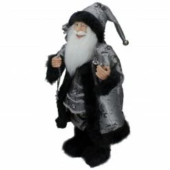 Northlight 24" Silver And Black Santa Claus With Gifts Christmas Figure -Northlight Shop northlight e85389 4 updated 54800.1599700717