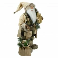 Northlight 24" Beige Santa Claus With Gifts Christmas Figure -Northlight Shop northlight e86394 2 updated 27977.1601515988
